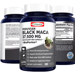 Black Maca Root Capsules Supplier - OEM with Ashwagandha Ginseng Herbal