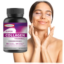 Super Collagen Peptides Tablets Supplier - Private Label with Vitamin C Biotin