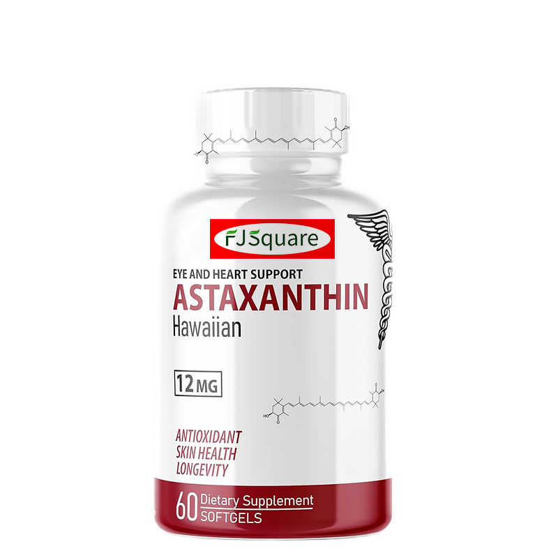 Astaxanthin Softgel Manufacturer - OEM 12 Mg for Immune System Skin