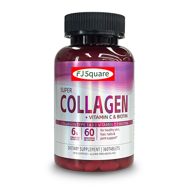 Collagen Peptide Tablets Manufacturer - with Vitamin C Biotin Tablets