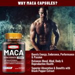Maca Root Capsules Manufacturer - Hot Selling Male Booster Energy Pills