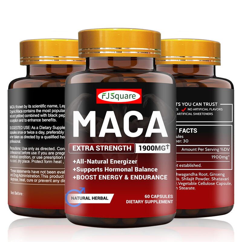 Maca Root Capsules Manufacturer - Hot Selling Male Booster Energy Pills