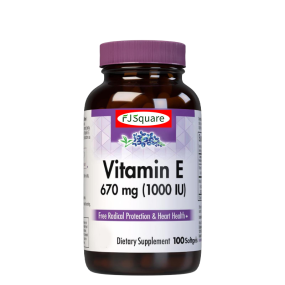 Vitamin E Softgel Capsules Manufacturer - GMP ISO BRC Certified 1000IU High Potency
