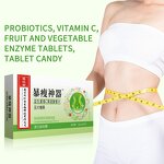 Intestinal Dietary Fiber Tablets Factory - OEM Fast Slimming with Probiotic Vc