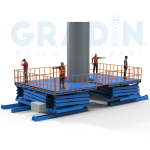 Rigid Chain Lift Platform Manufacturer - 20t 5m Stationary