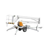 Boom Lift Supplier - Battery Trailer Mounted Rental