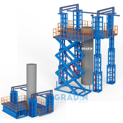 Vertical Assembly Platform Manufacturer - Custom Large