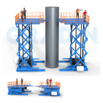 Rigid Chain Lift Platform Manufacturer - 20t 5m Stationary