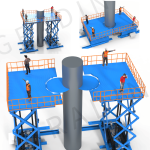 Rigid Chain Lift Platform Manufacturer - 20t 5m Stationary