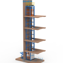 Vertical Reciprocating Lift Factory - E-Type