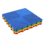 Modular Rubber Garage Tiles Supplier - Heavy Duty Interlocking Plastic Industrial