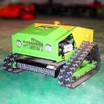 Robot Lawn Mower Supplier - China Supply Rubber Crawler Gasoline Self Propelled