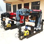 Knuckle Boom Crane Factory - 2 Ton Mini Pickup Truck Mounted Hydraulic Crane