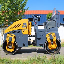 Vibratory Road Roller Manufacturer - 3000kg 3 Ton Gasoline Diesel Ride-on