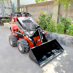 Mini Skid Steer Loader Supplier - Free Shipping Cheap Wheel Loader Compact