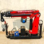 Knuckle Boom Crane Factory - 2 Ton Mini Pickup Truck Mounted Hydraulic Crane