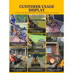 Mini Skid Steer Loader Factory - FREE SHIPPING Cheap Diesel Mini 300-400kg Export