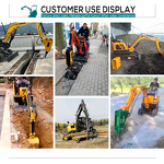 Mini Excavator Supplier - Cheap Minigraver Mini Escavadeira Minibagger