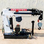 Knuckle Boom Crane Factory - 2 Ton Mini Pickup Truck Mounted Hydraulic Crane