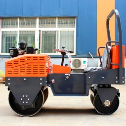 Vibratory Asphalt Roller Supplier - 1-3 Ton Compactor Road Roller Construction Machinery