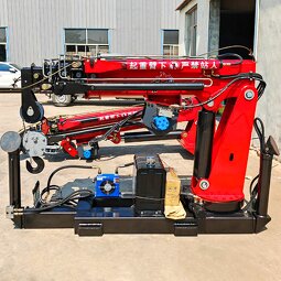 Truck Mounted Crane Manufacturer - 1-6 Ton Hydraulic Knuckle Boom Pickup Folding