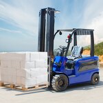 Electric Forklift Supplier - 5 Ton Four Wheels Full Electric with Refrigerator Clip