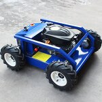 Remote Control Lawn Mower Manufacturer - Hot Top Small Crawler Automatic Robot