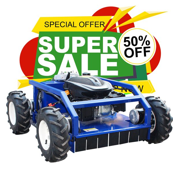 Rubber Track Lawn Mower Manufacturer - Free Shipping CE EPA Gasoline All Terrain