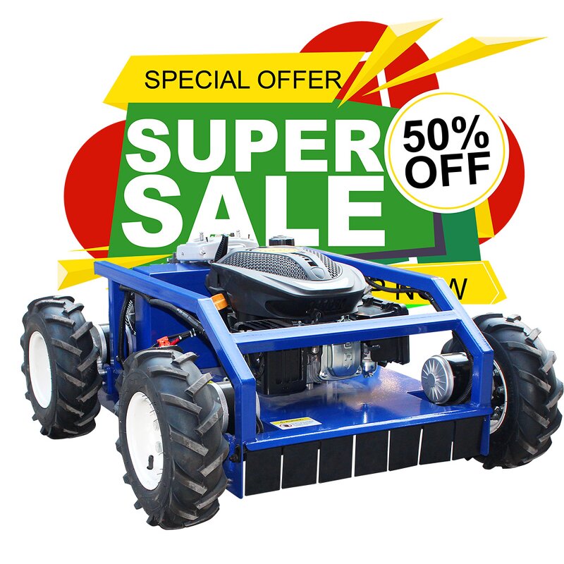 Rubber Track Lawn Mower Manufacturer - Free Shipping CE EPA Gasoline All Terrain