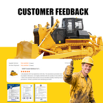 Construction Bulldozer Manufacturer - High Quality New 320HP Large Bulldozer Dozing