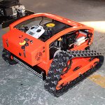 Robot Lawn Mower Supplier - China Supply Rubber Crawler Gasoline Self Propelled