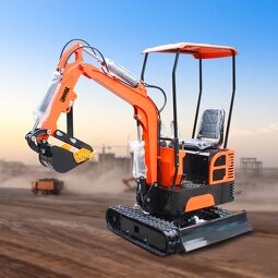 Mini Excavator Supplier - Free Shipping EPA/EURO 5 Chinese 1.2ton Mini Digger