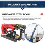 Truck Mounted Crane Factory - Factory Price Small 2-6 Ton Hydraulic Boom Truck