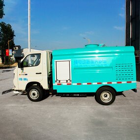 Street Cleaning Vehicle Manufacturer - New Small Street Water Cleaning Machine Electric