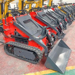Skid Steer Loader Factory - FREE SHIPPING Small Mini Track Mini Loader