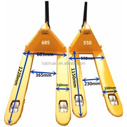 Hand Pallet Truck Supplier - 2000-3000kg Nylon/PU Wheels