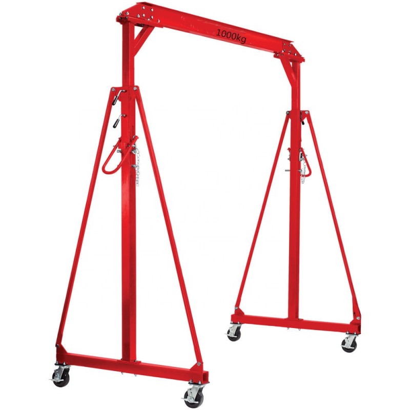 Indoor Gantry Crane Supplier - 1000kg Adjustable Height Telescope