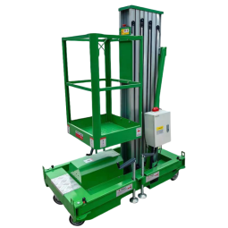 Aluminum Lift Platform Factory - 4-10m Compact Single Mast Electric