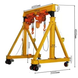 Mobile Gantry Crane Supplier - 5-20ton Hydraulic Lift Adjustable
