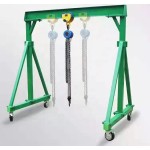 Mobile Gantry Crane Manufacturer - A-frame Fixed Height Steel Hand Push