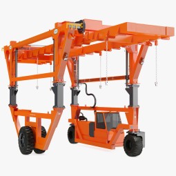 Container Straddle Carrier Supplier - 35ton Diesel Tire Gantry Crane