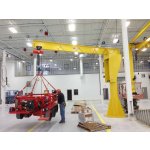 Jib Crane Manufacturer - Electric Pillar Wall 1-10ton 180-360 Degree