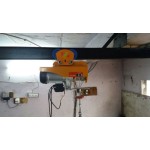 Mini Wire Rope Hoist Supplier - 100-1500KG PA Type with Trolley