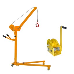 Mini Floor Crane Factory - 200-500kg Portable Foldable Shop