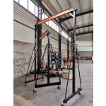 Indoor Gantry Crane Supplier - 1000kg Adjustable Height Telescope