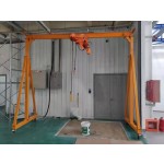 Mobile Gantry Crane Manufacturer - A-frame Fixed Height Steel Hand Push