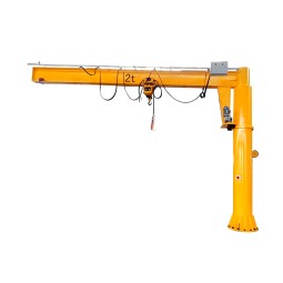 Jib Crane Factory - Electric Pillar Wall 1-10ton 270 Degree