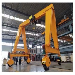 Gantry Crane Supplier - 20ton Rubber Tyres Outdoor Rough Terrain