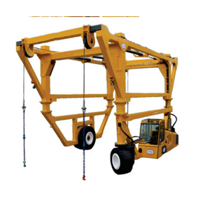 Container Straddle Carrier Factory - 35-45ton 20/40ft Rubber Tyre