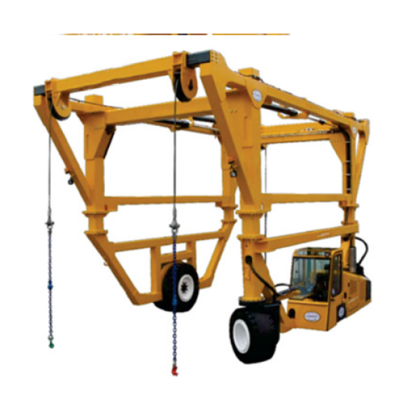 Container Straddle Carrier Factory - 35-45ton 20/40ft Rubber Tyre